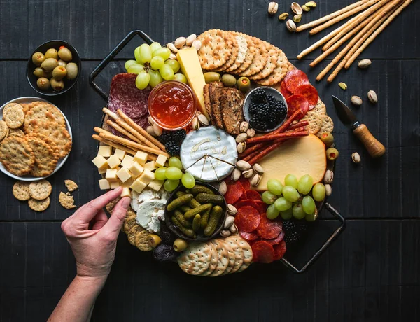 Option : Plateau de Fromages et Charcuteries